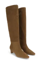 カートジェイガーロンドン レディース シューズ ブーツ・レインブーツ Kurt Geiger London Ascot Knee High Boot Women LIGHT PASTEL BROWN