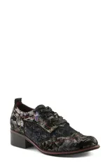 スプリングステップ レディース シューズ オックスフォード LArtiste by Spring Step Oneofakind Oxford Women PEWTER MULTI ピューター
