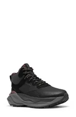 クラークス レディース シューズ スニーカー Clarks Pacetrail Waterproof High Top Hiking Shoe Women BLACK ブラック