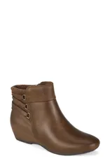 ベアトラップス レディース シューズ ブーツ・レインブーツ BARETRAPS Payten Bootie Women BRUSH BROWN ブラウン
