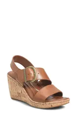 バーン レディース シューズ ヒール プラットフォーム サンダル Brn Sapphire Platform Slingback Sandal Women TAN タン