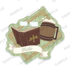 [Used] Badge Bins Heiter Hero's Party Motif Acrylic Badge "TV Anime Funeral Service Frieren"