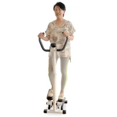 【理学療法士監修】Aspiracion ステッパー 静音 ステッパー健康器具 足踏み健康器具 運動器具 ウォーキングマシン 有酸素運動 ハンドル付き 高齢者向け 運動初心者向け 耐荷重100kg 30分連続使用mt 2c5fe3a2