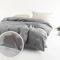 防水 掛け布団カバー シングル グレー 150*210cm★m ee5bcd80