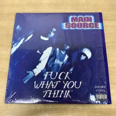 ▲01)【1点限り!】Main Source/Fuck What You Think/メイン・ソース/2LPレコード/US/米盤/WPL-2012/HIP-HOP/ヒップホップ/A