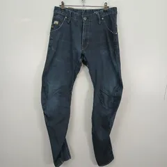 G-STAR RAW ジースターロウ　デニムパンツ　ジーンズ　3301　ジッパーフライ　立体裁断　W31　【1376】