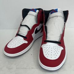 [Kakogawa Store] Used NIKE | Nike Sneakers Air Jordan 1 Origin Story 555088-602 Spiderman Red 29cm [126]