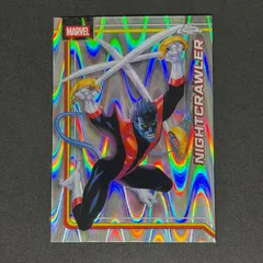 Nightcrawler / ナイトクローラー 2026 Topps Chrome Marvel Comics ベースカード RayWave Refractor #87