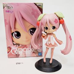 バンプレスト Q posket 初音ミク 桜ミク フィギュア Aカラー プライズ 箱あり 美品