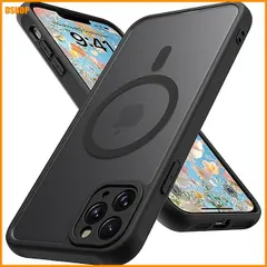 送料無料★PinLiSheng iPhone 11 Pro 用 ケース つや消し表面 MagSafe対応 米軍MIL規格｜在庫あり