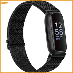 【即納】送料無料★[TumpCez] ストレッチナイロンスマートウォッチベルトFitbit Inspire 3/Fitbit I