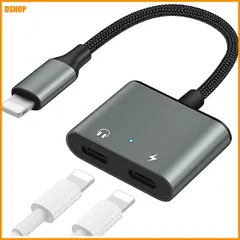 送料無料★【2026 MFI正規認証品 】 iPhone イヤホン 変換 アダプタ 2in1 ライトニング 充電 同時  送料無料