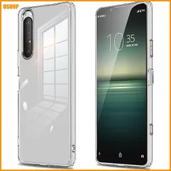 中古 送料無料★Xperia 1 II ケース クリア SO-51A SOG01 全透明 スマホケース 液晶保護 tpu 柔軟 即納