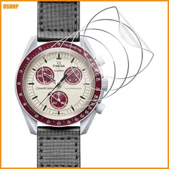 送料無料★【4枚セット】For OMEGA X SWATCH BIOCERAMIC MOONSWATCH フィルム【YE｜在庫あり