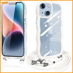 送料無料★iPhone14 用の ケース クリア ショルダー いPhone14 スマホケース 透明 TPU カバー スト｜在庫あり