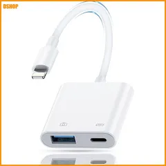 送料無料★GAEF iPhone usb 変換アダプタ 2-in-1 MFi認証品・Lightning - USB カメ 送料無料