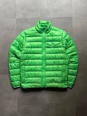 NIKE ACG ダウンジャケット ライトダウン ACGロゴ刺繍 M ライムグリーン