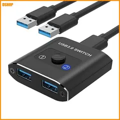 【激安】送料無料★USB 切替器 USB3.0 双方向 切り替え器 2入力1出力/1入力2出力 PC2台用 1台のプリンターを2