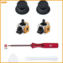 中古 送料無料★Mcbazel 7 in 1 PS5コントローラー 修理部品 ALPS アナログジョイスティック2個 アナログ 即納