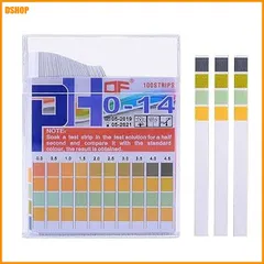 送料無料★KALOLINNA pH試験紙 100枚入り 0.5精度pHテストストリップ 土壌検査 化粧品 実験用 アルカ アウトレット