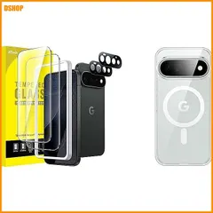 【期間限定】送料無料★JETech Google Pixel 11 Pro用 液晶保護フィルム カメラレンズフィルムとマグネットケー
