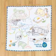 Castle in the Sky Laputa: Laputa Story Towel Handkerchief (Ghibli)