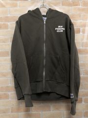중고 IRIE FISHING CLUB アイリーフィッシングクラブ ジップパーカー カーキ L 111451793