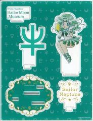 [Used] Acrylic Stand・Acrylic panel Sailor Neptune"Pretty Guardian Sailor Moon Museum Original Acrylic Figure Collection"