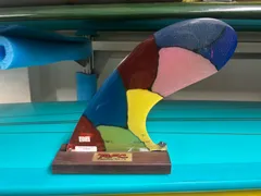 Rainbow fin EL GATO 9.5 ステンドグラス RFC センターフィン 新品