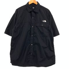 【中古品】 THE NORTH FACE ザ・ノースフェイス S/S NUPTSE SHIRT NR22650 ショートスリーブ ヌプシシャツ 半袖 トップス ボタンダウン 【144-260920-ko-04-teih】