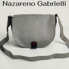 Nazareno Gabrielli ナザレノ ガブリエリ ヘリンボーン柄 ショルダー 