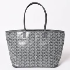 新品同様品 GOYARD ゴヤール アルトワ トートバッグ サンルイPM ゴヤールディンキャンバス SOA020256 グレー 中古 4a003669