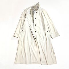 kQ31 Louis Feraud シルク100% 絹 ロングコート 薄手 トレンチコート