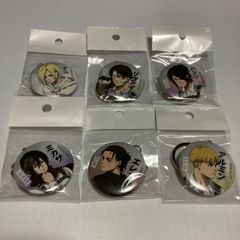 Attack Titan The Final Season Badge-Style Keychains (Bundle)
