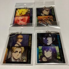 Attack Titan Scene-shot BIG Acrylic Keychains: Mikasa, Armin, Jean, Annie