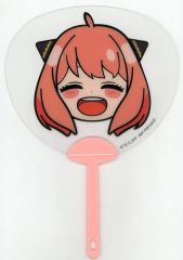 [Used] Fan - Anya Forger (Smiling/Eyes Closed) Anya Clear Fan "SPY×FAMILY Summer Vacation Event in Yokohama Hakkeijima Sea Paradise"Dice Special ticket purchase benefits