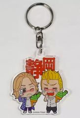 [Used] Merchandise: Hanagaki Takemichi & Sano Manjiro (Wasabi) Local Acrylic Keychain "Tokyo Revengers" Shizuoka Limited Edition