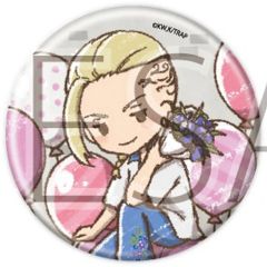 [Used] Badge Bins Ken Ryuguji "Can Badge TV Anime Tokyo Revengers 33. Birth Flower ver. Graph Art Illustration"