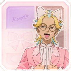 [Used] Coaster - Rindo Haitani (Life-size) Acrylic Coaster - "Tokyo Revengers in Namjatown 2025" Acrylic Coaster Included Soft Drink Order Bonus Vol.1