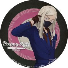 [Used] Coaster - Haruya Sanzu (Preppy Style) Original Coaster - Bonus item for ordering the "Tokyo Revengers Preppy Style Cafe in TreeVillage" collaboration menu.