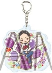 [Used] Keychain - Ran Haitani "Acrylic Keychain TV Anime Tokyo Revengers 14. Birth Flower ver. Graph Art Illustration"