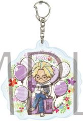 [Used] Keychain - Rindo Haitani "Acrylic Keychain TV Anime Tokyo Revengers 14. Birth Flower ver. Graph Art Illustration"