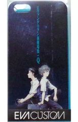 [중고] 휴대 재킷 커버 이카리 신지 & 나기 카오루 iPhone5/5S 케이스 [에반게리온 신극장판:Q]
