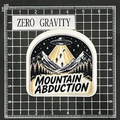 F627　宇宙人・UFO 防水ステッカー ZEROGRAVITYZEROGRAVITY