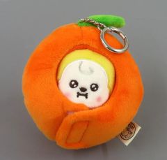 [Used] Keychain CHIMMY (Jimin) Baby Costume Keyring (ORANGE PARTY) "BT21"