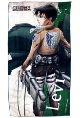 [Used] Towels/Hand Towels (Character)Levi Ackerman BIG! Microfiber Towel "Rakuten Collection Theatrical Version"Attack Titan Season 2 ~Roar of Awakening~ Prize B