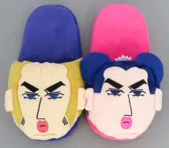【中古】ルームシューズ・室内履き マカオとジョマ ぬいぐるみスリッパ 「クレヨンしんちゃん」