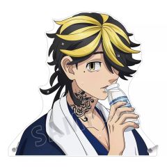 [Used] Acrylic Stand- Acrylic Panel: Kazutora Hanemiya (Hot Spring Yukata ver.) - Original Illustration, Extra Large Die-Cut Acrylic Panel - "Tokyo Revengers"