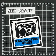 X249 レトロサイン・標識 防水ステッカー ZEROGRAVITY