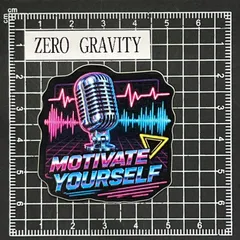 X839 ネオンフィットネス 防水ステッカー ZEROGRAVITY